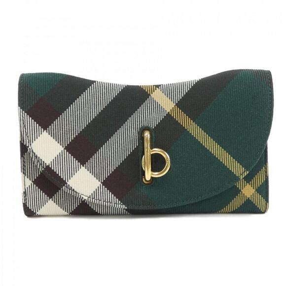 BURBERRY Green Wallet - Picture 1 of 5